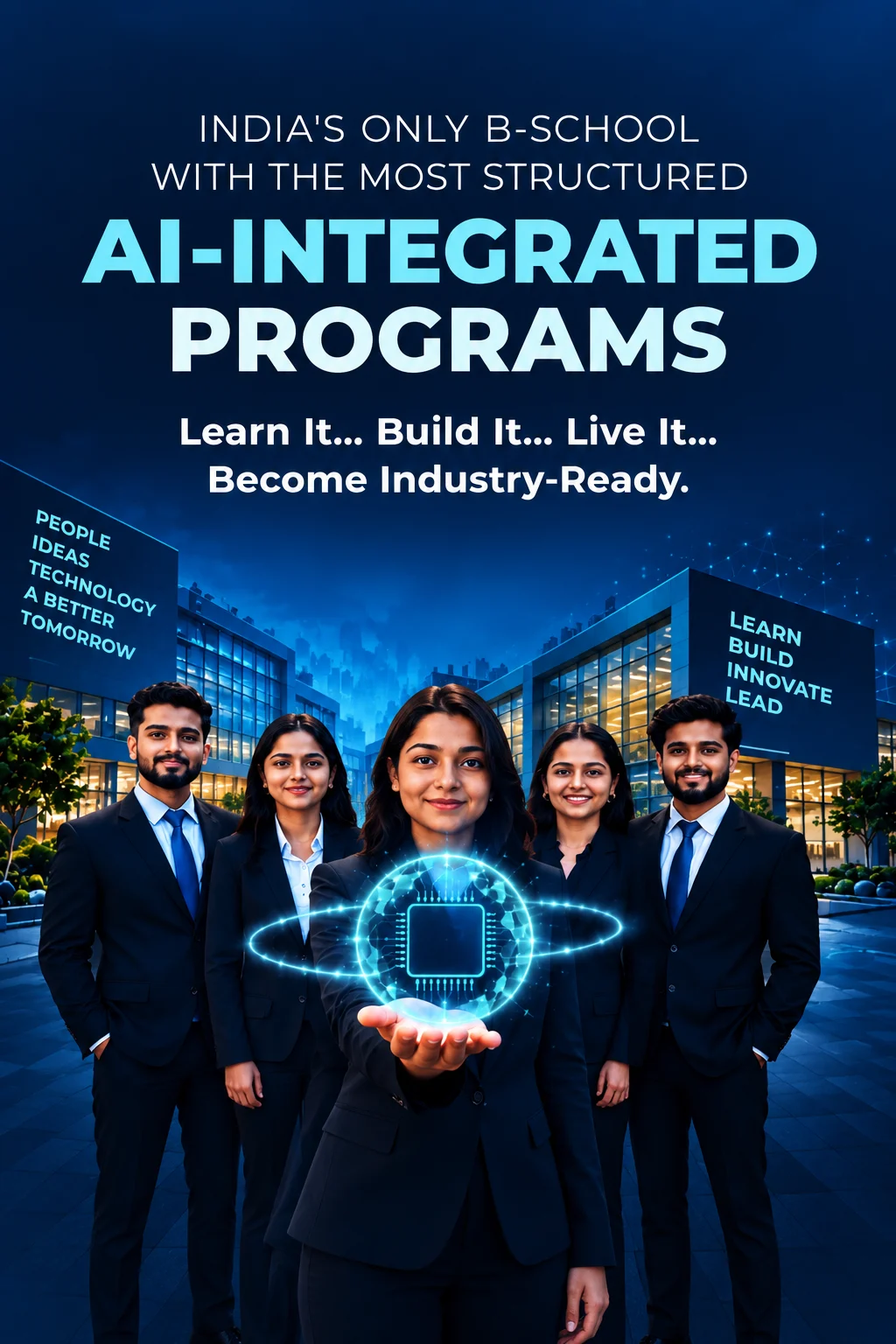 Lexicon MILE AI-Integrated PGDM Journey banner